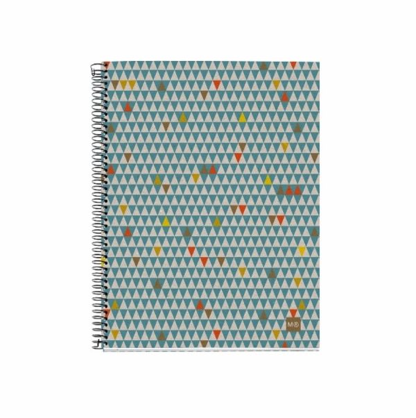 Caiet Miquelrius Reciclat Ecotriangles, 120 file