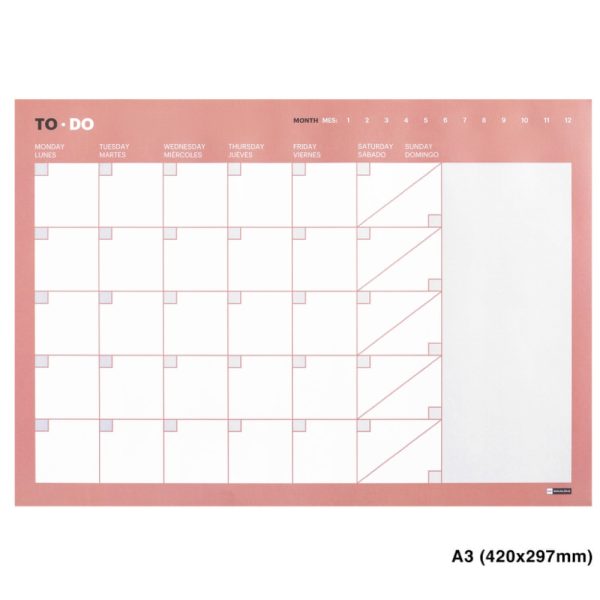 Planner lunar A3 Miquelrius