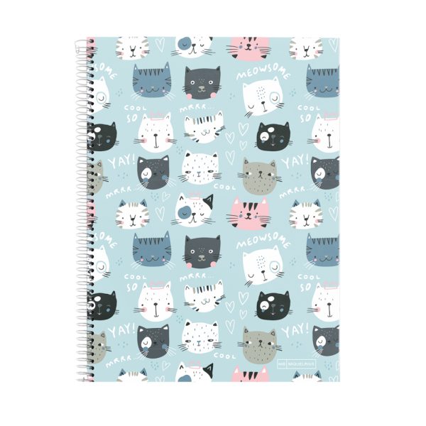 Caiet Miquelrius Cats Rule, 80 file