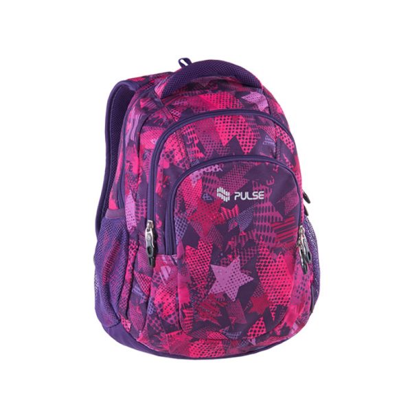 Ghiozdan Violet Stars din colecția Teens Pulse