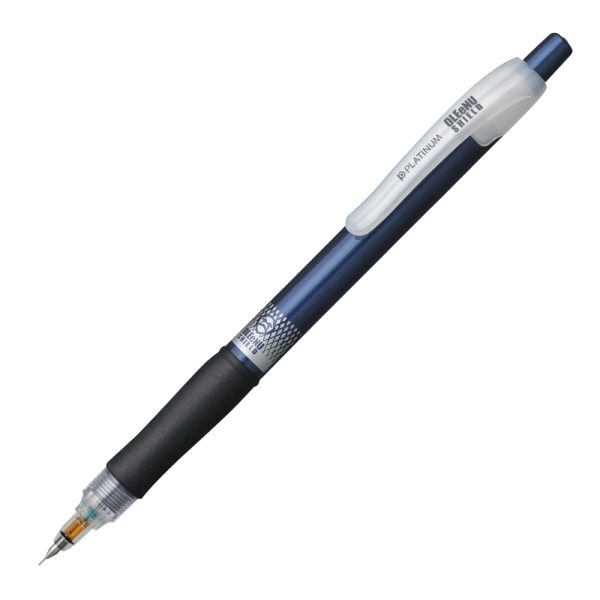 Creion mecanic 0,5 OLEeNU Shield Metalic Blue, Platinum Pen