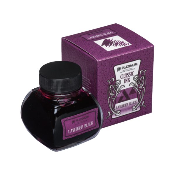 Calimară cerneală 'Classic Ink' Lavander Black, Platinum Pen