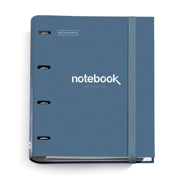Caiet mecanic Miquelrius Navy Emotions,  A4 cu refill