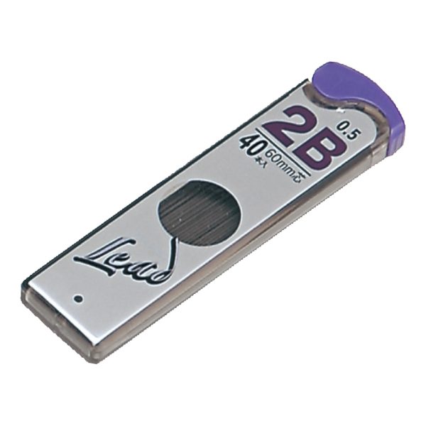 Mine creion 0.5, 2B, set 40 buc, Platinum Pen