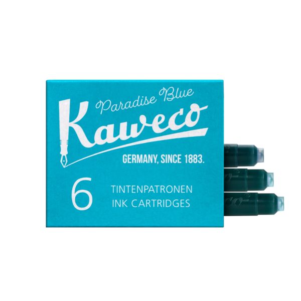 Patroane cerneală Kaweco Paradise Blue set 6 buc
