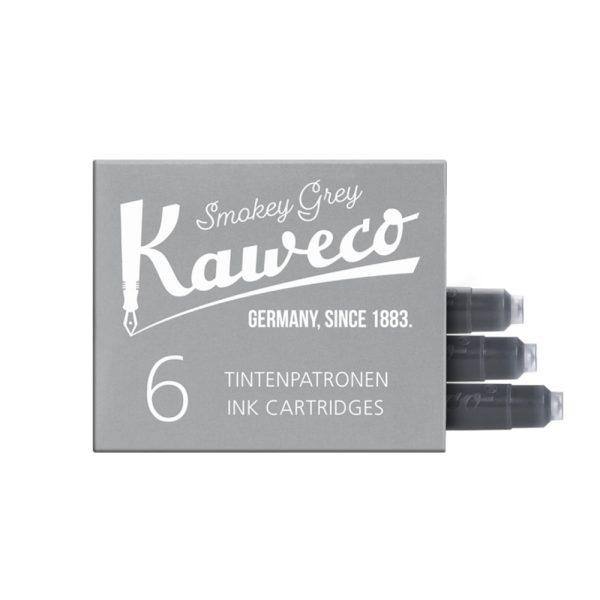 Patroane cerneală Kaweco Smokey Grey set 6 buc