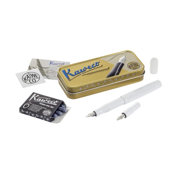 Set CALLIGRAPHY “S” Kaweco White