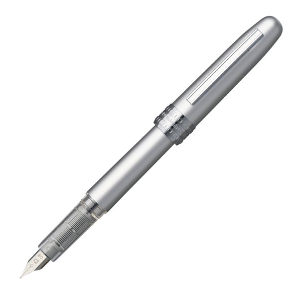 Stilou Plaisir Ice White, Platinum Pen