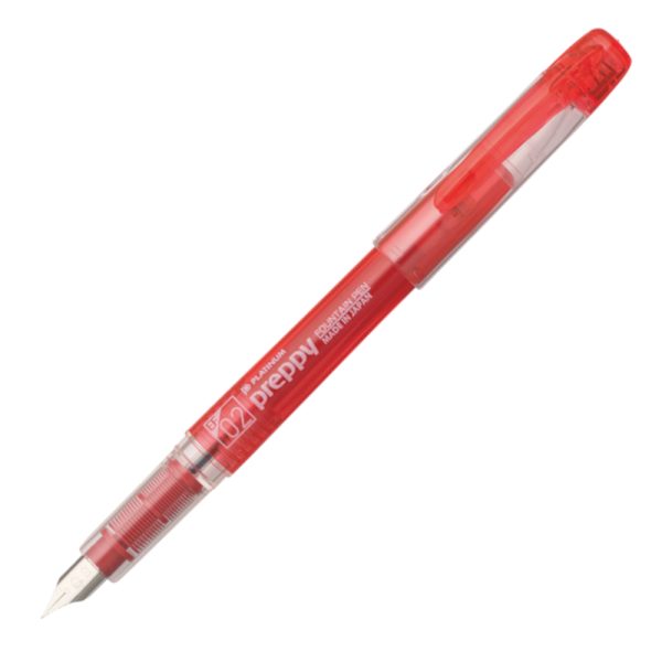 Stilou Preppy Red, Platinum Pen