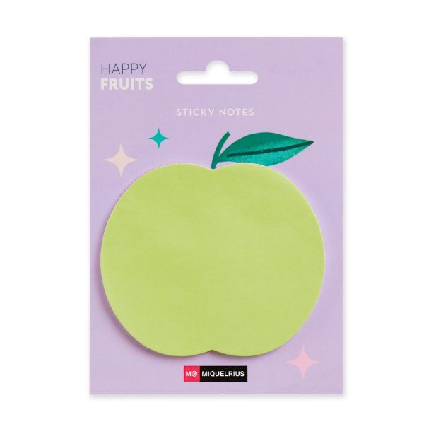 Adezive pentru notițe Măr colecția Happy Fruits Miquelrius