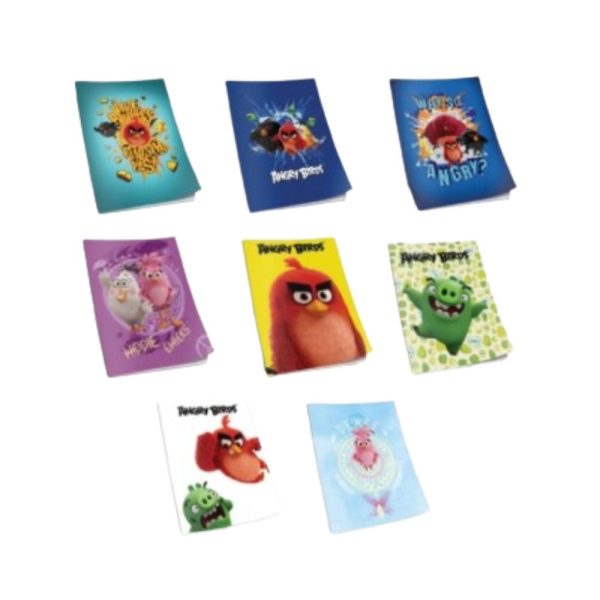 Caiet Elisa Angry Birds A5, 52 file