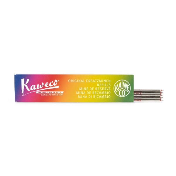Rezerve Kaweco Pix Sport și Liliput, roșu, 1.0 mm, set 5 buc