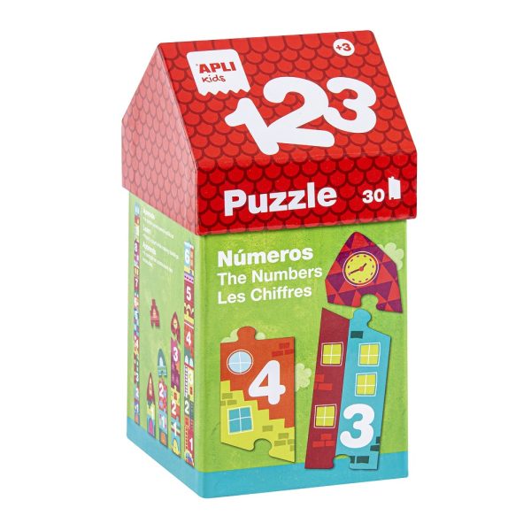 Puzzle Căsuță 123 Apli Kids