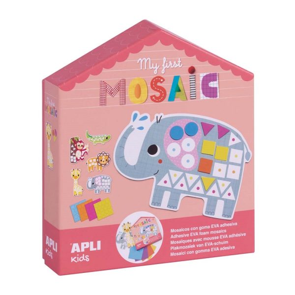 Set creatie Mosaic Animale Apli Kids