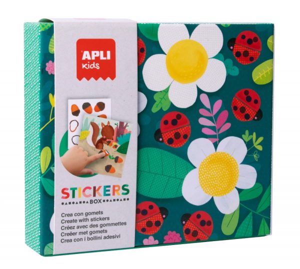 Joc cu stickere Buburuza Apli Kids