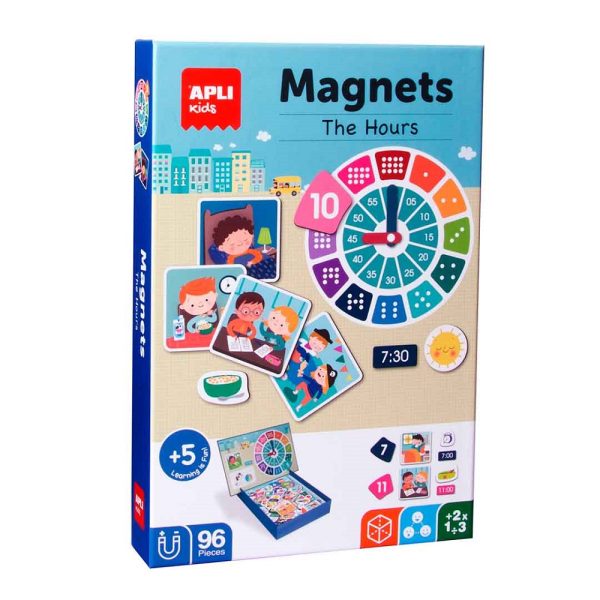 Joc cu magneți Ceasul Apli Kids