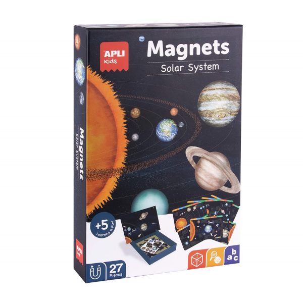 Joc cu magneți Sistemul Solar Apli Kids