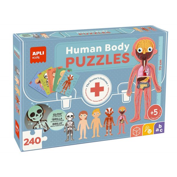 Puzzle Corpul uman Apli Kids