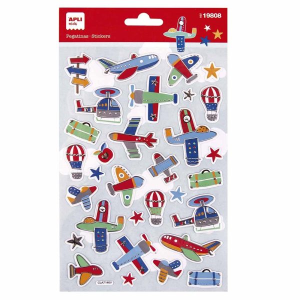 Set stickere Avioane Apli Kids