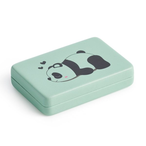 Cutie bijuterii cu oglindă Miquelrius, Panda