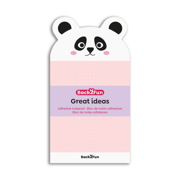 Adezive pentru notite Panda colecția Back2Fun Miquelrius