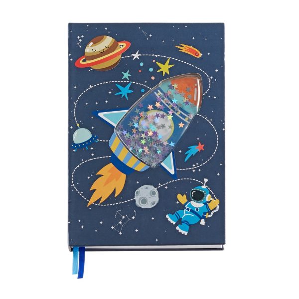 Notes A5 cu rachetă My space colecția Back2Fun Miquelrius
