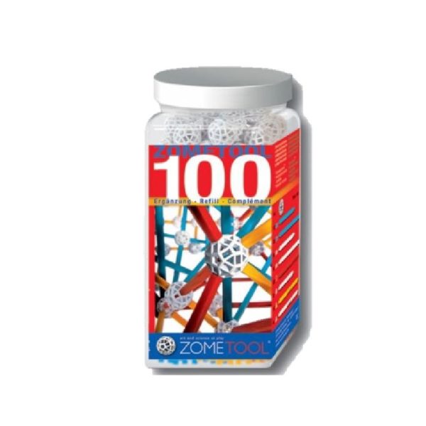 Set de construcție 100 piese Zometool
