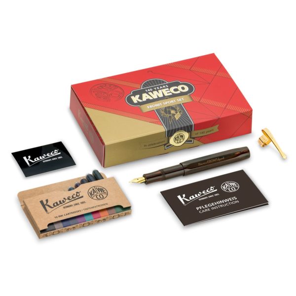Set Stilou Kaweco EBONIT Sport Ediție Aniversară
