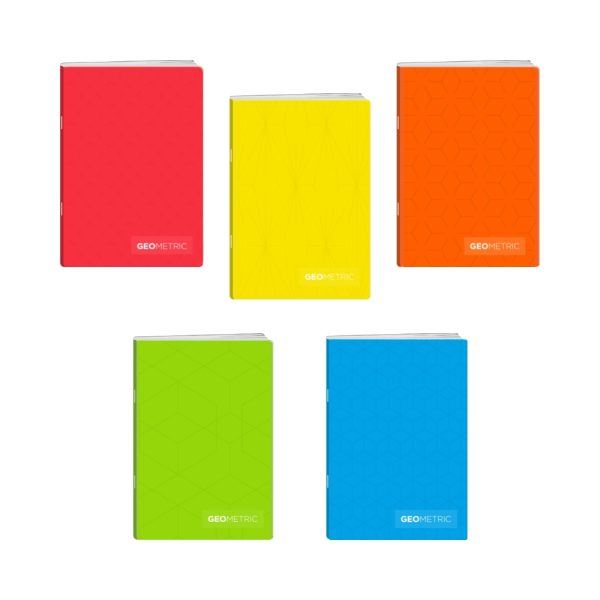 Caiet Elisa Geometric A4, 60 file