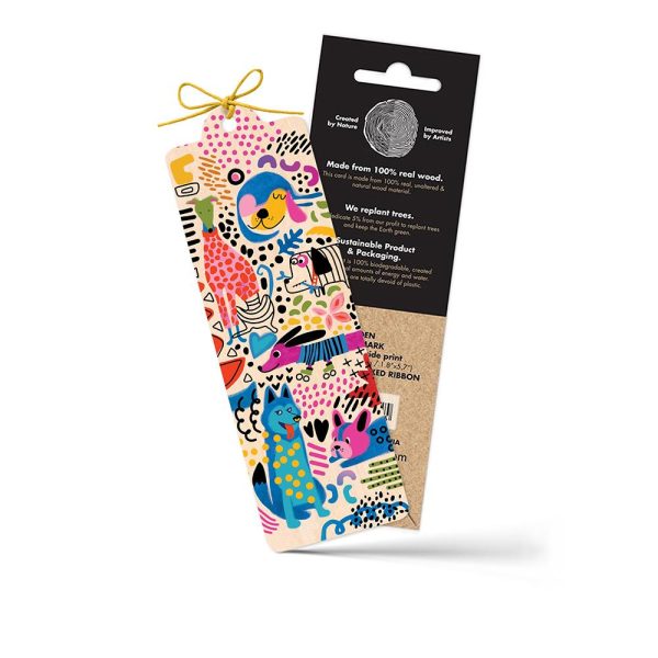 Semn de carte Crazy Dogs CozyWood