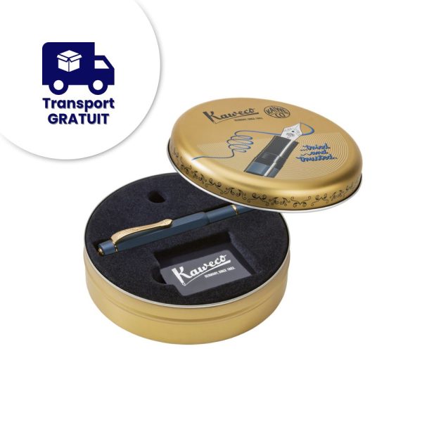 Stilou Kaweco PISTON SPORT AL Solo Navy/Gold