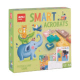 Apli Kids Smart Acrobats, tablă de joc și piese din lemn